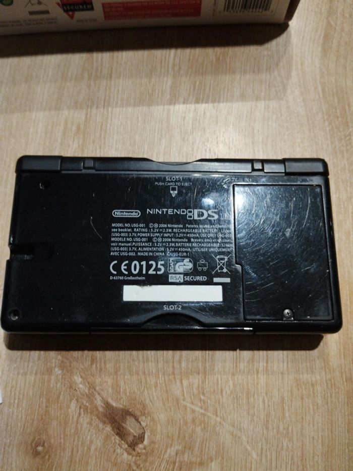 Nintendo ds lite noire - photo numéro 4