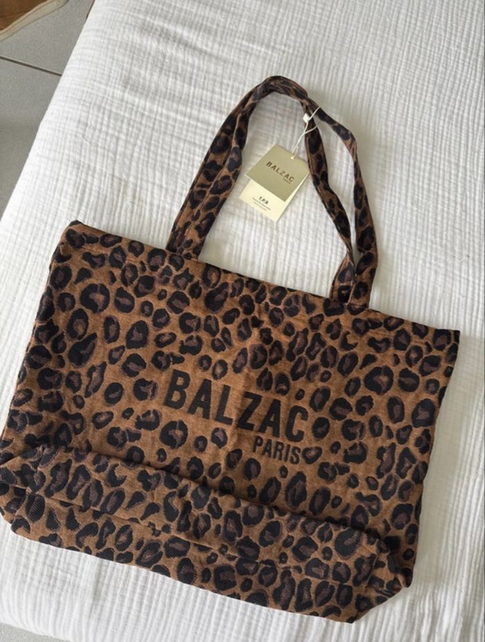 Cabas leopard balzac paris tote bag - photo numéro 3