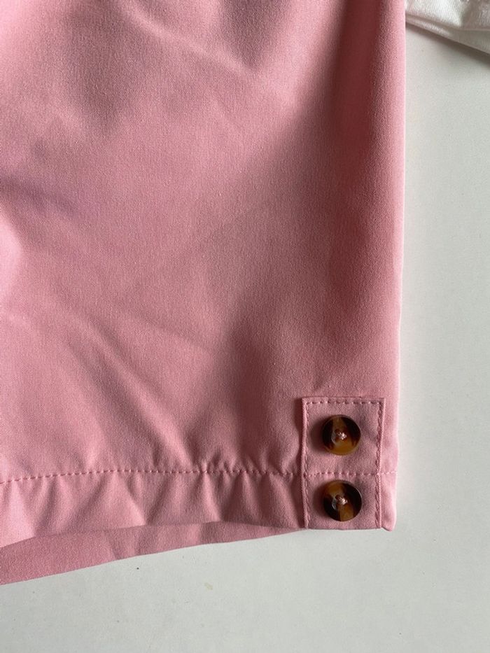 Très joli ensemble tee shirt et short rose - photo numéro 3