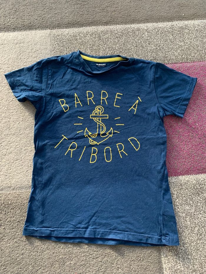Tshirt marine Vertbaudet taille 12 ans