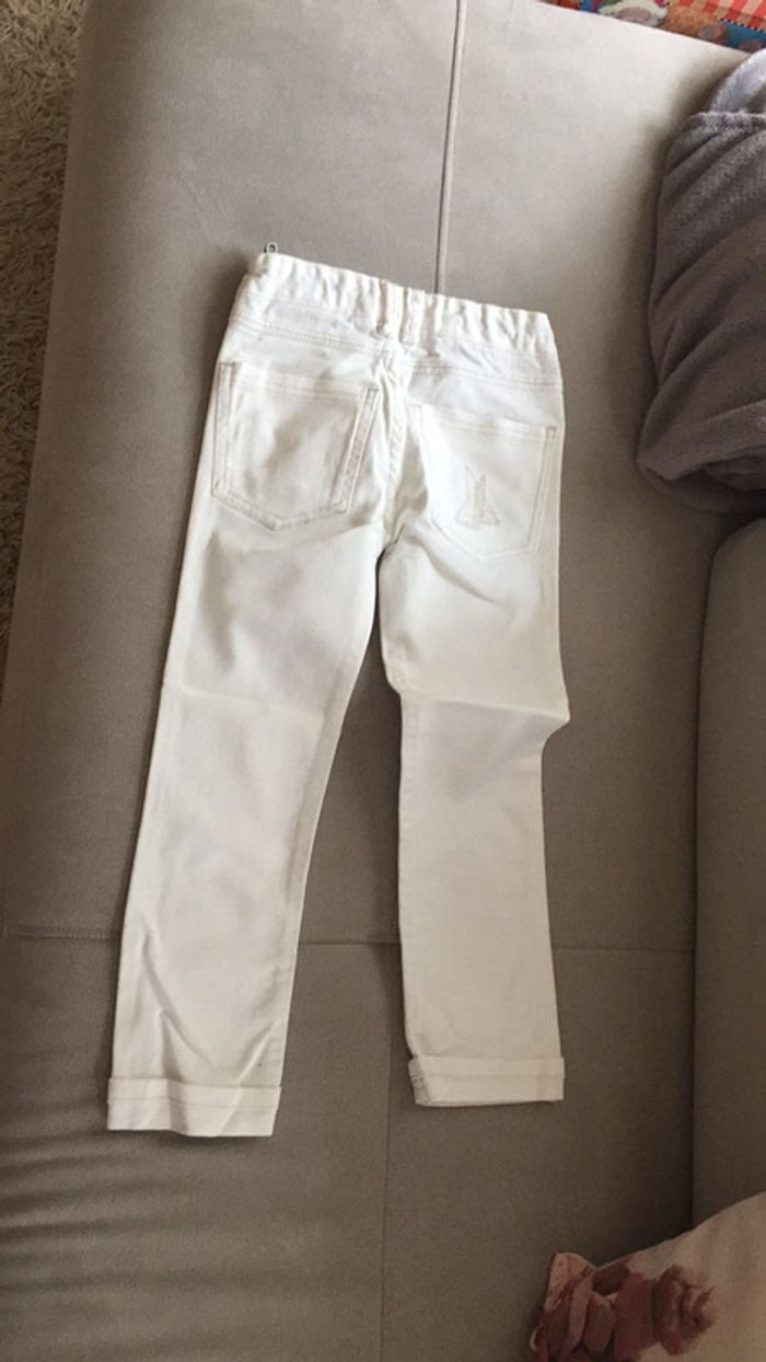 Pantalon blanc garçon 6 ans Jacadi - photo numéro 2