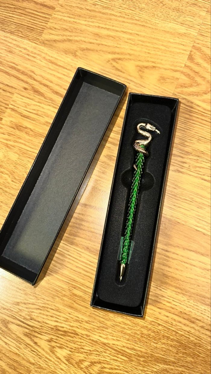 Stylo Harry Potter Slytherin neuf - photo numéro 6