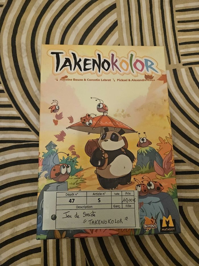 Jeu Takenokolor