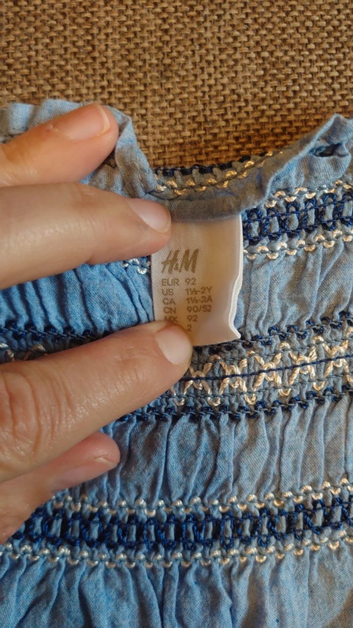 Combinaison Chambray H&M - photo numéro 2