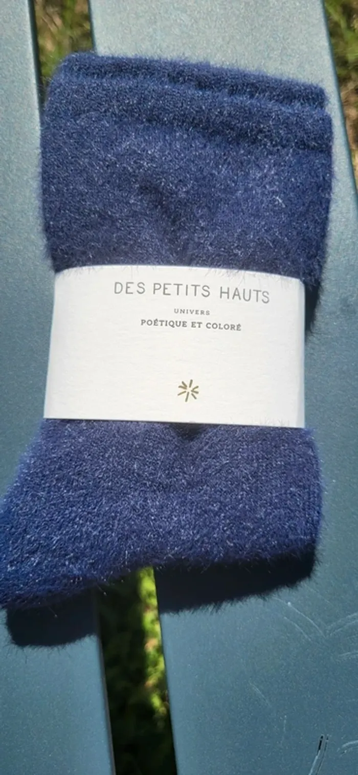 Chaussette Marine des petits hauts Pierette T.36/38
