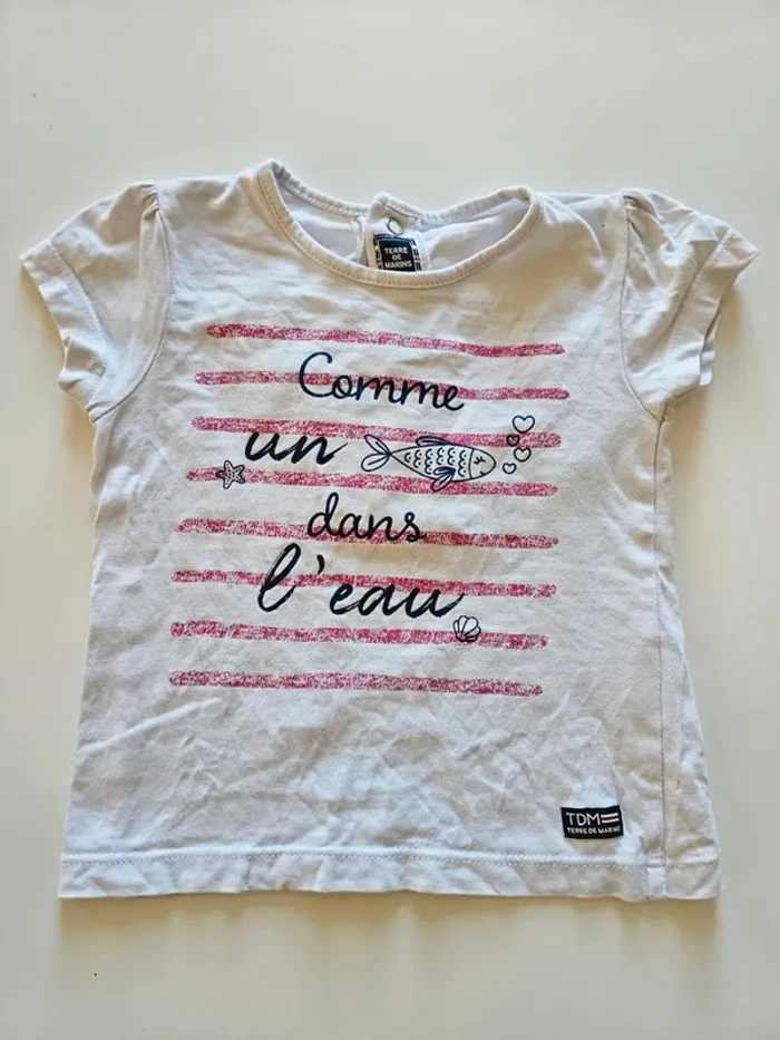 Tee shirt bebe fille