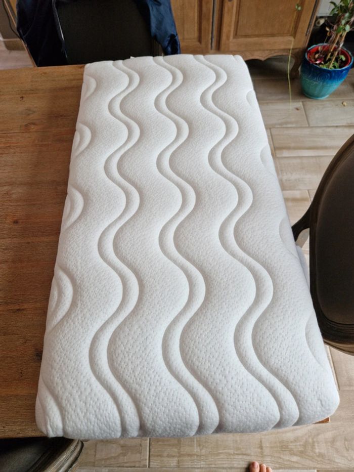 Matelas Berceau Aloe R
Housse avec matières recyclées
Déhoussable - photo numéro 2