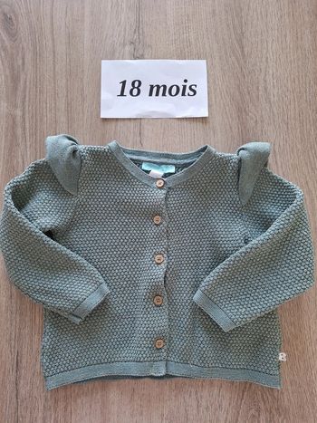 Gilet obaidi 18 mois