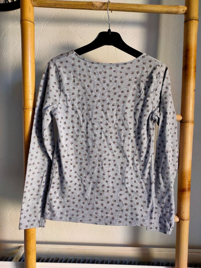 T.shirt gris Orchestra taille 10 ans - photo numéro 3