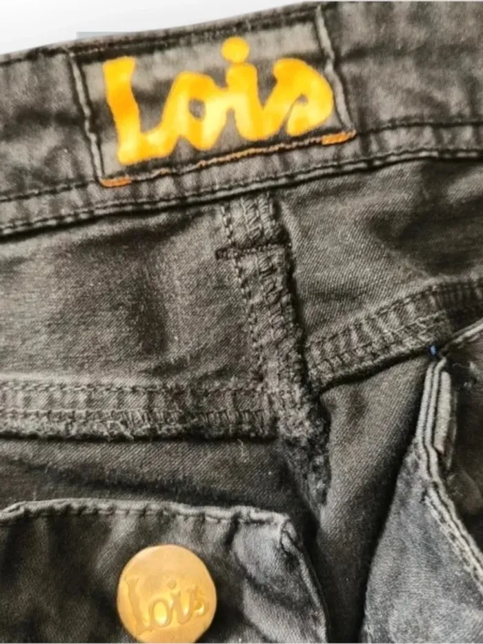 Jean vintage y2k LOIS ,coupe slim ,taille basse , texture stretch - photo numéro 10