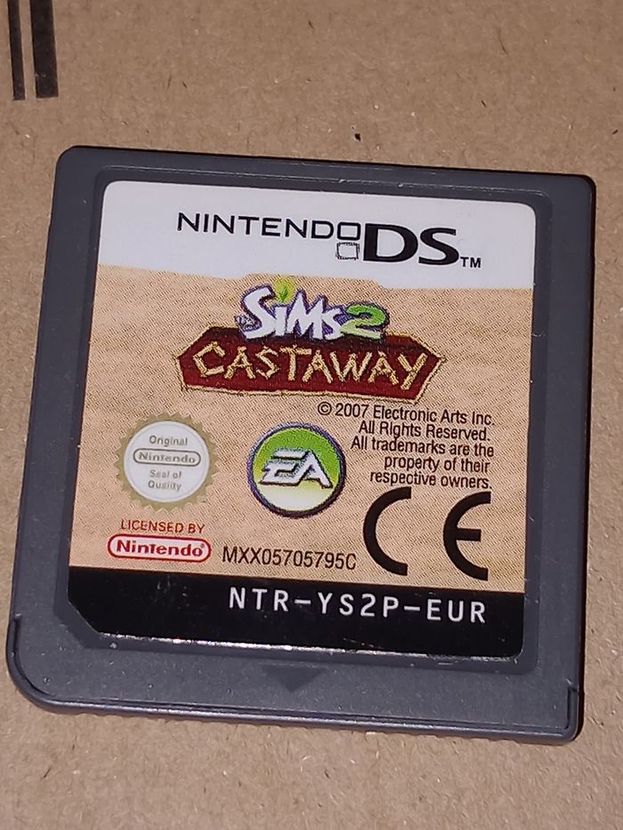 Sims 2 castaway Nintendo ds - photo numéro 2