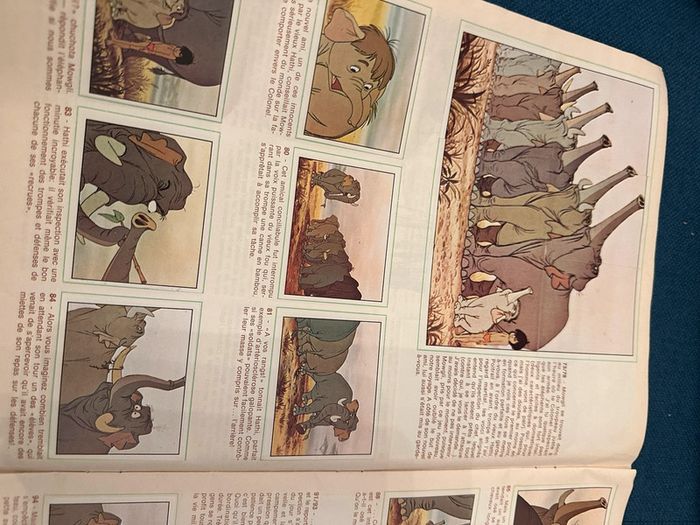 Album Panini ancien 1979 Disney Le Livre de la Jungle Mowgli collection stickers autocollants - photo numéro 6