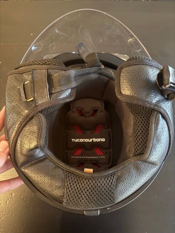 Casque moto tucano urbano noir