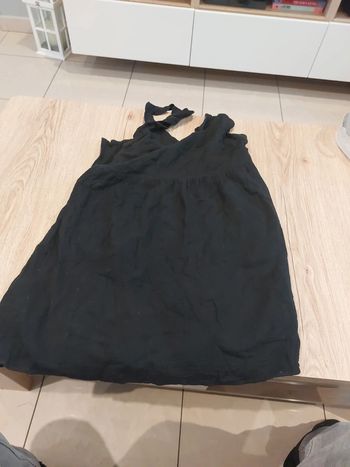 Haut tunique noir marqué Cloothes taille s en très bon état