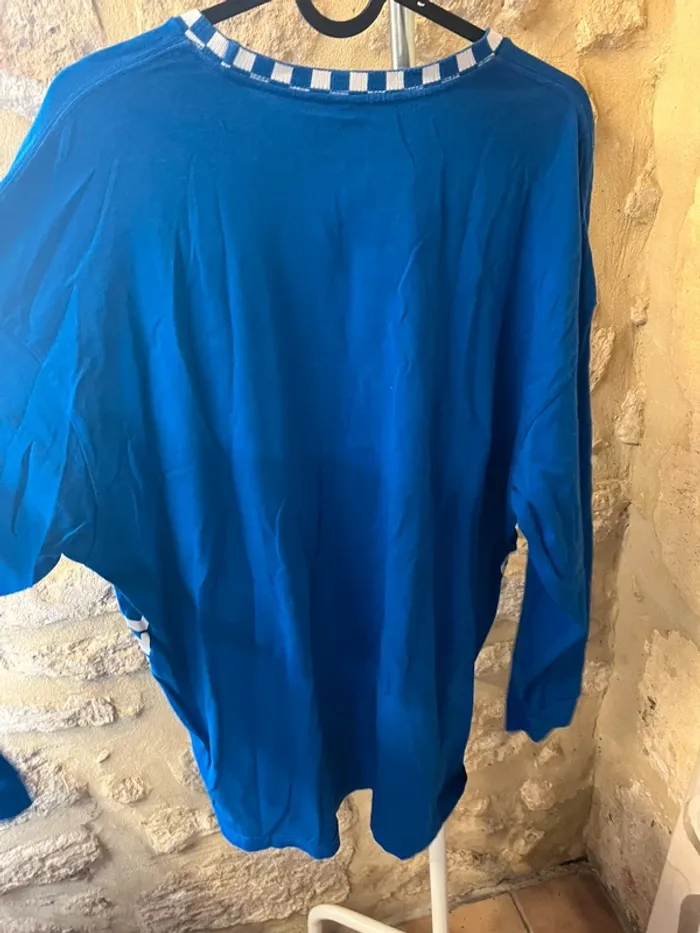 T-shirt long vans bleu - photo numéro 4
