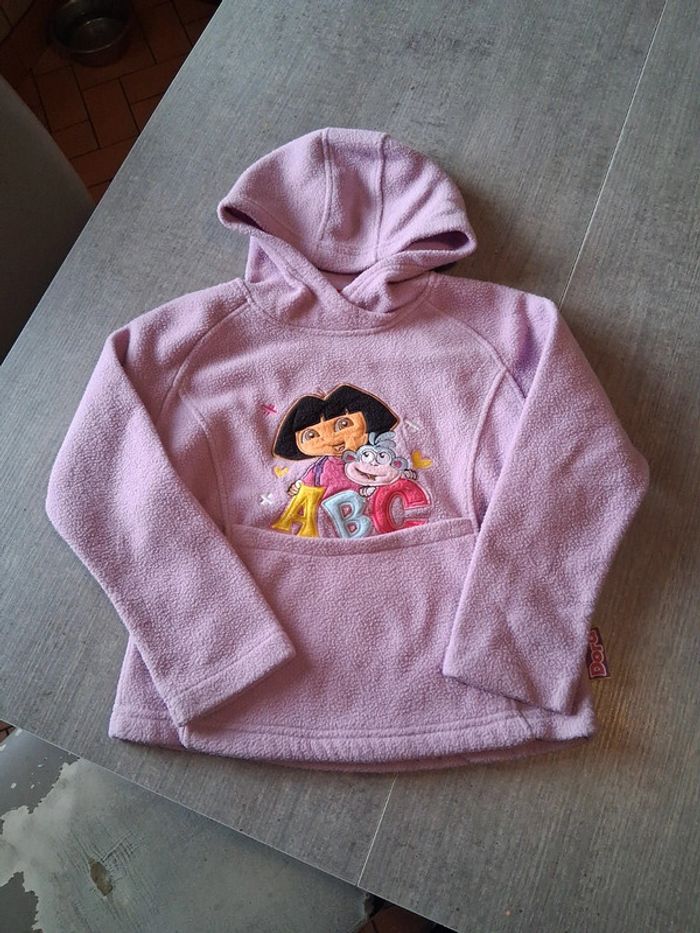 Pull à capuche 6ans dora l'exploratrice