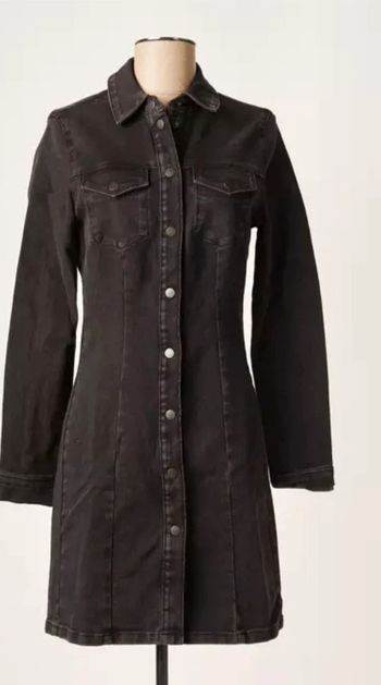 Robe chemise femme en jean only