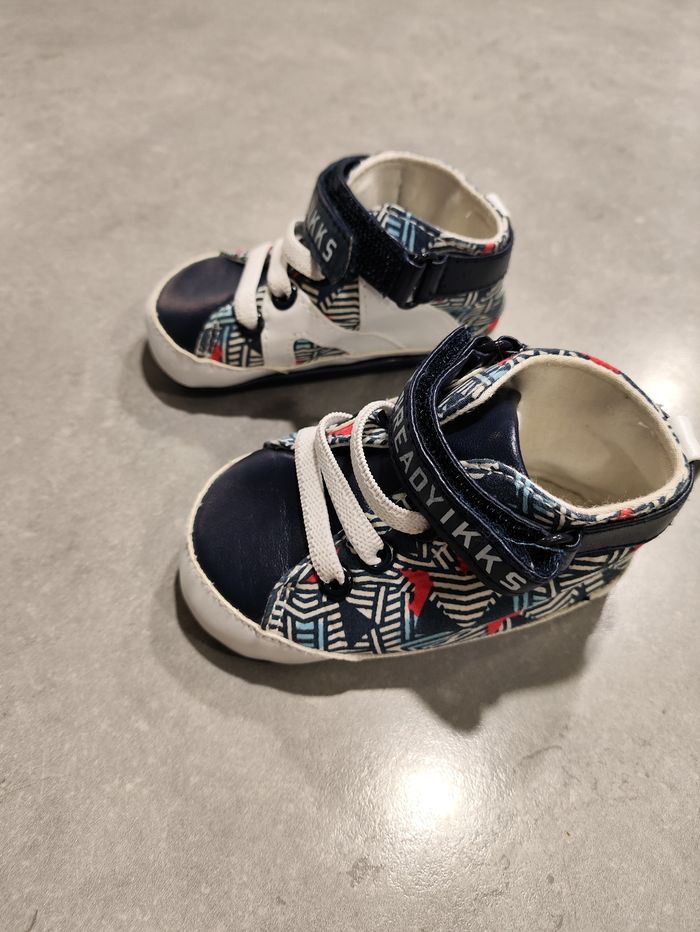 Chaussures type baskets bébé IKKS 6/12 mois - photo numéro 3