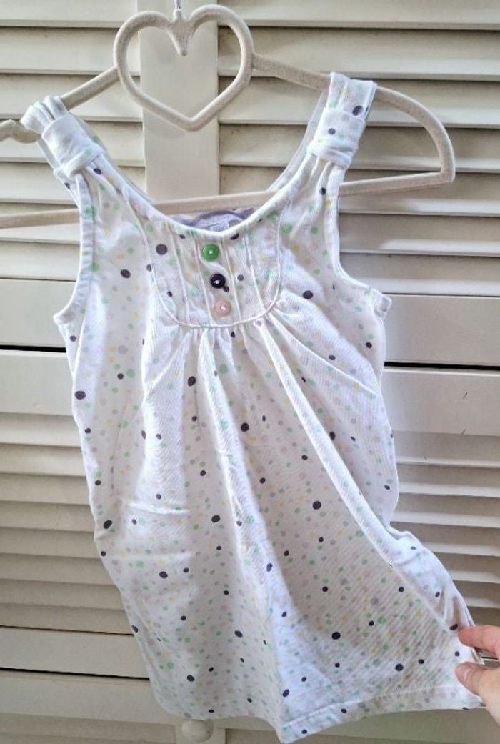 Chemise de nuit été Lisa Rose à pois - 3 ans - photo numéro 2