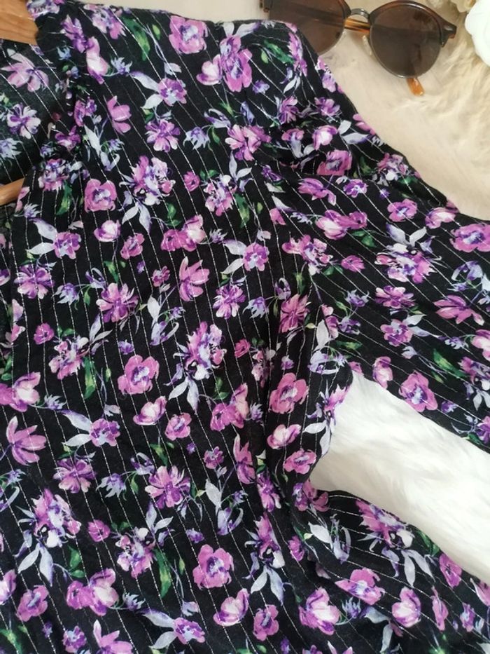 Blouse fleurie taille S - photo numéro 2