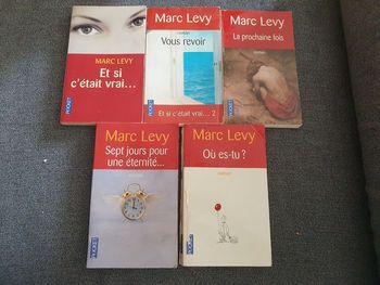 Lot de livres de Marc Lévy