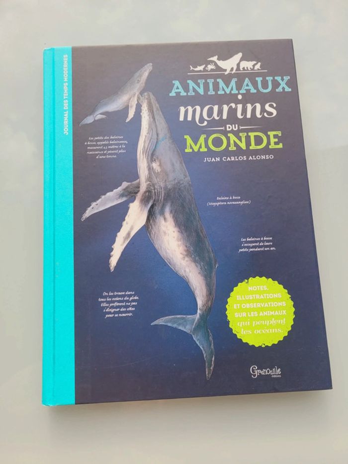 Très beau livre grand format : 🦈 Les Animaux Marins du Monde 🐋 Grenouille éditions (63) - photo numéro 2