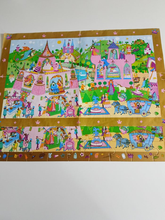 Puzzle observation princesse avec poster Djeco o 54 pièces - photo numéro 5
