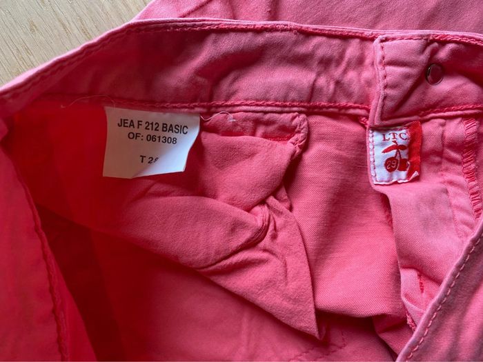 Pantalon Le Temps des Cerises 29 – Corail - photo numéro 3