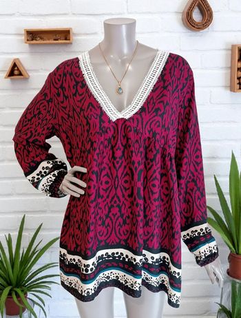 Blouse bohème neuve