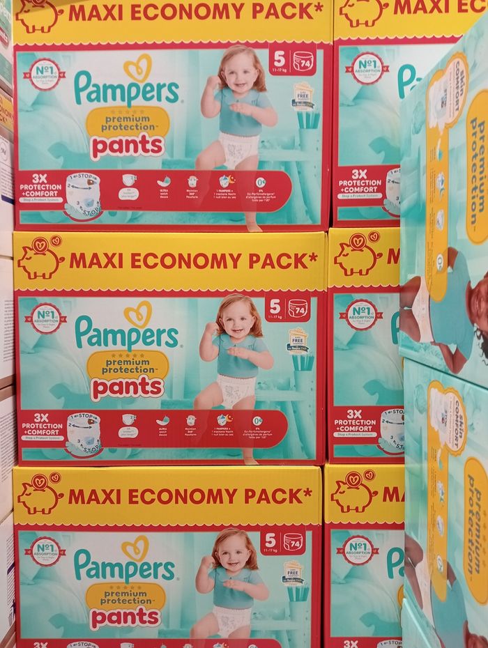 Couches Pampers - photo numéro 2