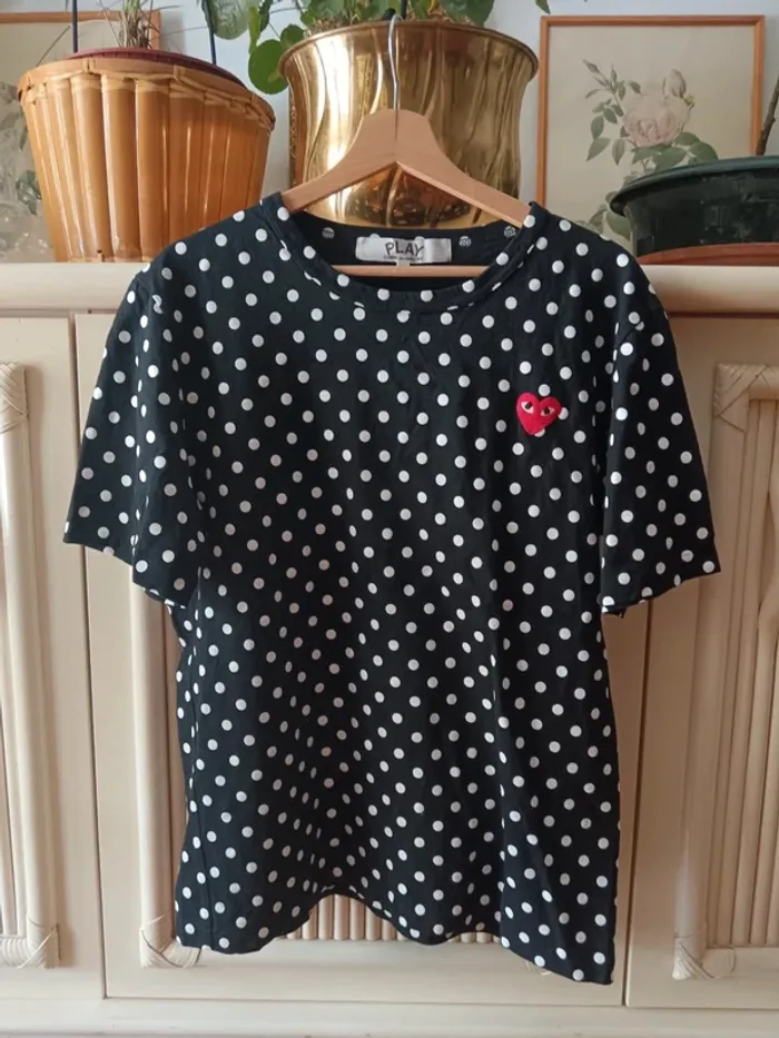 Teeshirt CDG play taille xl - photo numéro 7