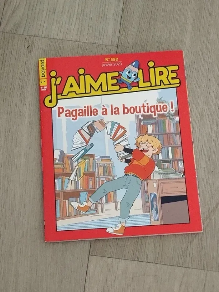 Lot de 8 magazines J’aime lire année 2022-23 L039 - photo numéro 7