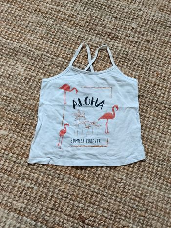 Débardeur fille 6 ans