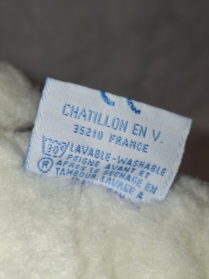 Peluche vintage éléphant Nounours - photo numéro 8