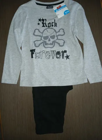 Pyjamas garçon en coton 8 ans