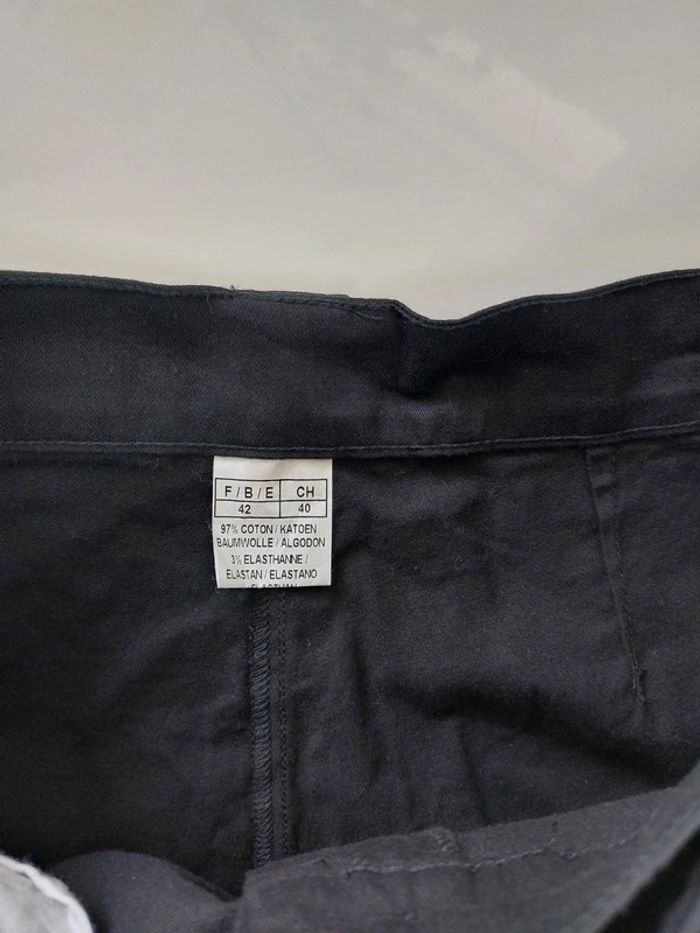 Pantalon noir taille haute 42 - photo numéro 3