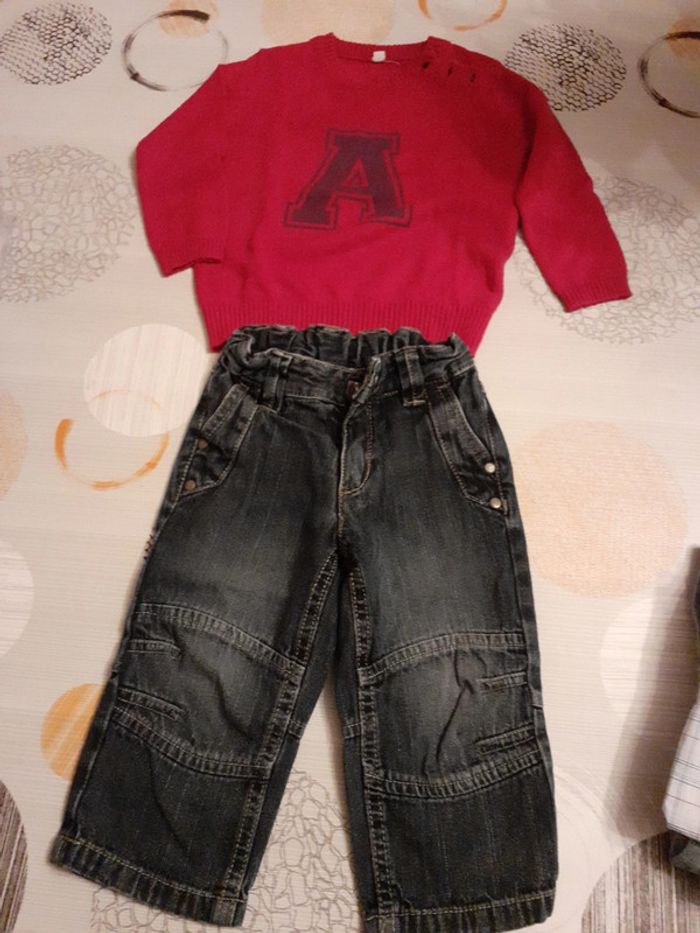 Ensemble jean + pull