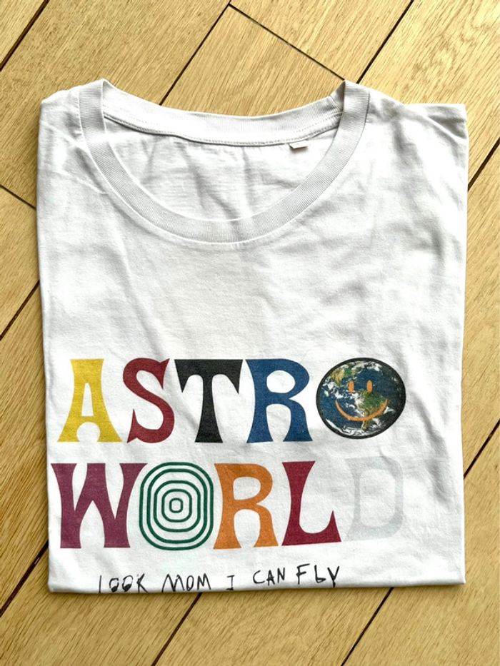 Tee shirt imprimé astroworld travis scott - photo numéro 5