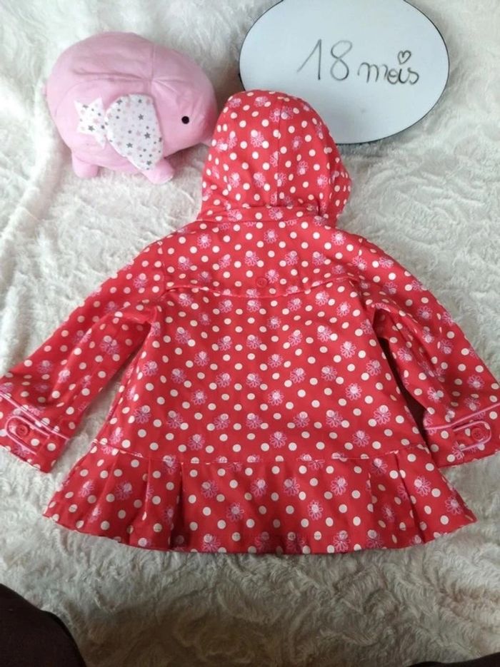 Manteau blouson imperméable avec capuche Fille 18 mois Orchestra - photo numéro 16