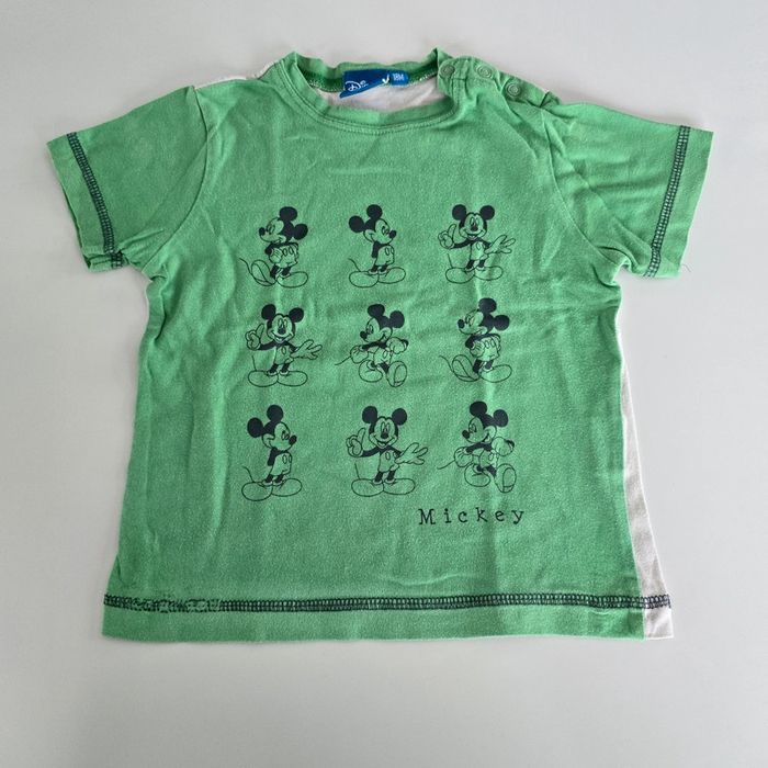 T-shirt manches courtes Mickey - disney - 18 mois