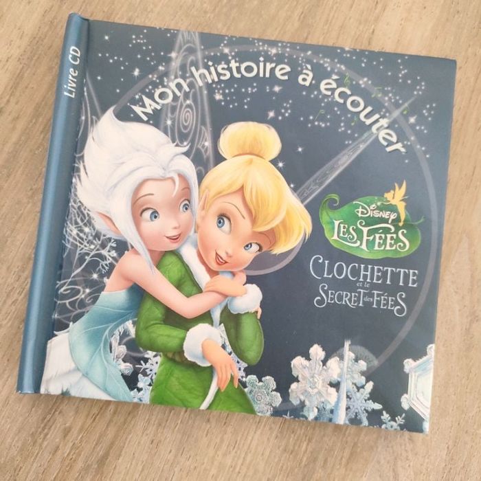 Livre cd fée clochette