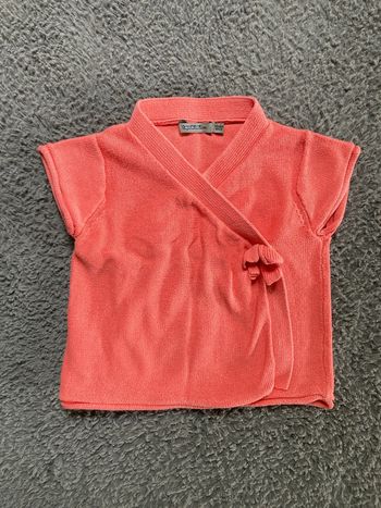 Gilet rose MC 23 mois