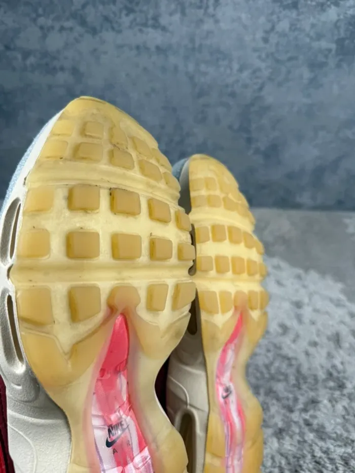 Nike Air Max 95 QS Anatomy Of Air GID - White & Pink & Red - photo numéro 10