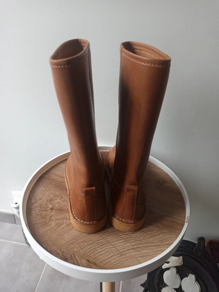Bottes cuir sœur - photo numéro 4