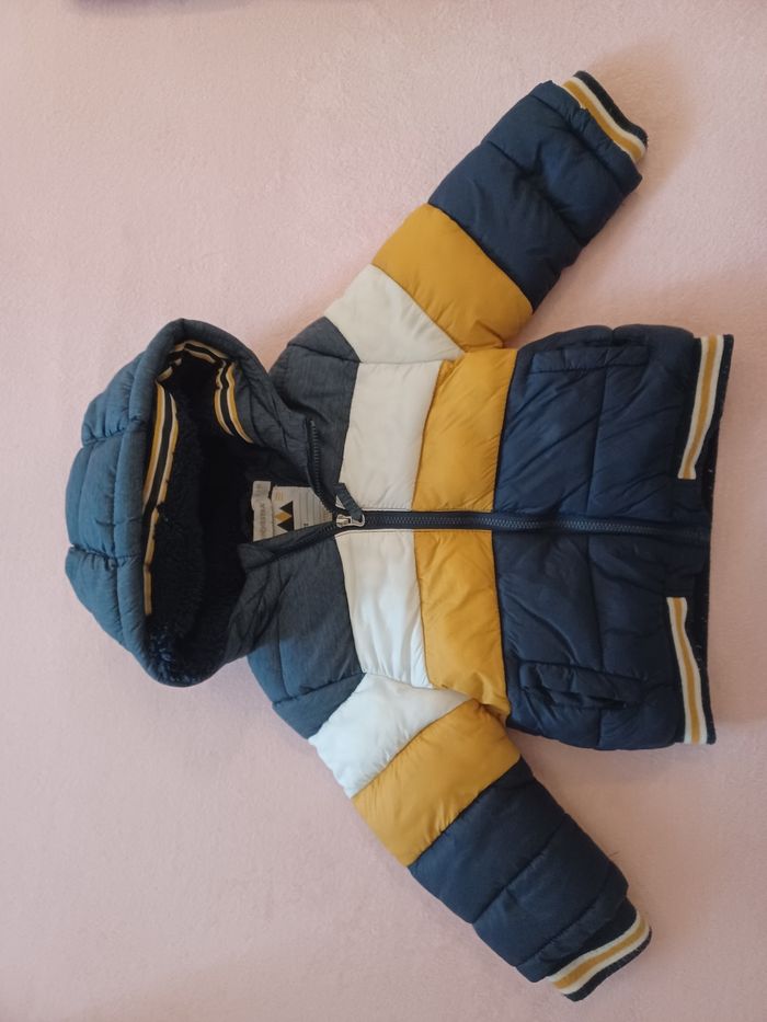 Doudoune/anorak intérieur polaire enfant garçon 23 mois