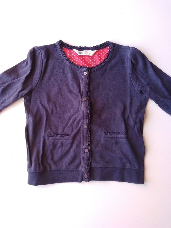 Gilet fille H&M 5/6 ans