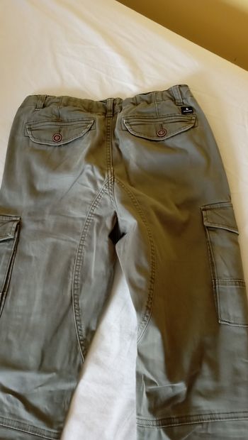 Pantalon cargo kaki garçon