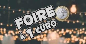 Foire a 1 euros faite vos lots