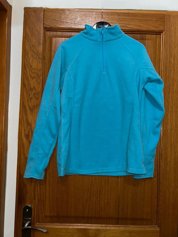 Pull polaire bleu - photo numéro 3