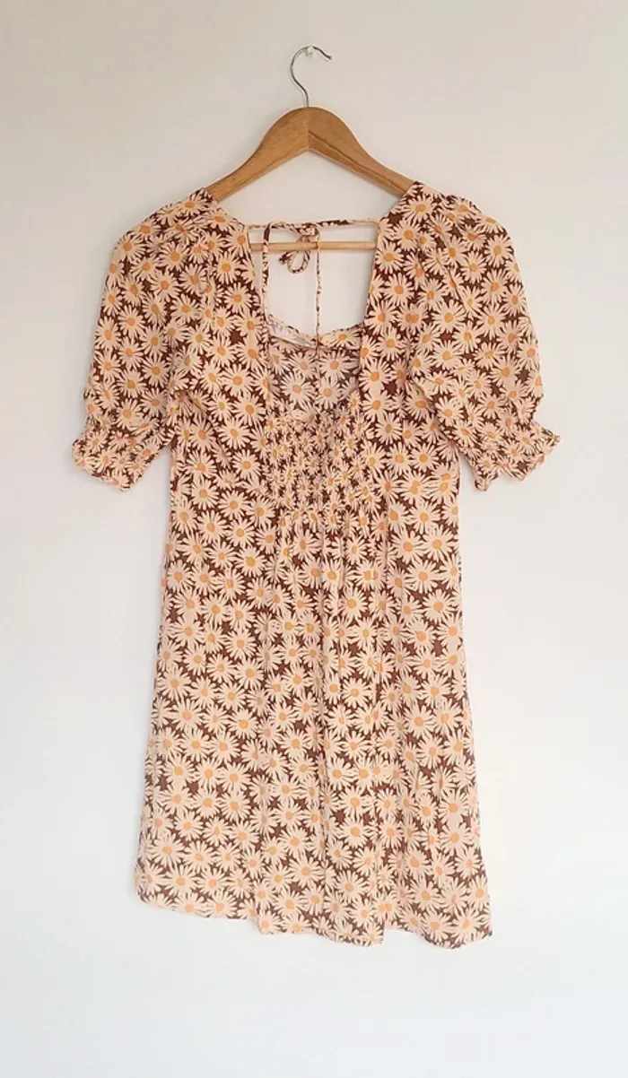 Robe à fleurs Mango taille M - photo numéro 3